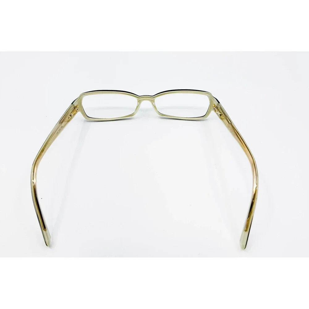 Kate Spade Eyeglasses Womens Black Gold Layla 01V2 Rectangular 135mm